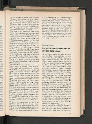 Die gerösteten Stockenteneier und der Naturschutz