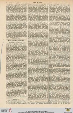 Vom Heidelberger Jubelfest. In: Berliner Börsenzeitung, Nr. 357, 1. Beilage, 04.08.1886, S. 6