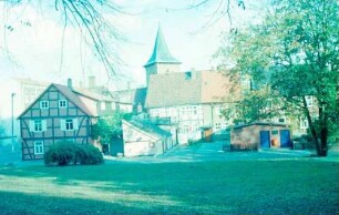 Lüchow: Vom Park auf Kirche
