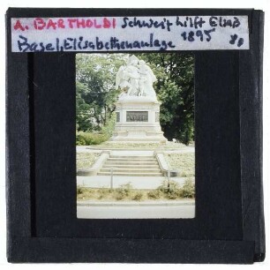 Basel, Bartholdi, Strassburger Denkmal