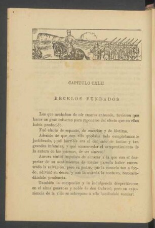 Capítulo CXLII - Recelos fundados