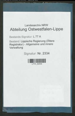 Kontributionsrückstände Hofrat Trampels von der Jöstingmeierschen und Lobbigschen Stätte zu Meinberg