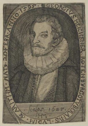 Bildnis des Georgivs Meichsner