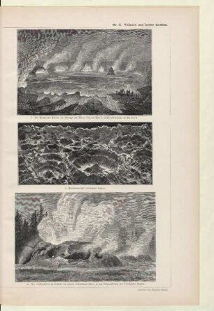 k. Mondlandschaft (erloschene Krater)