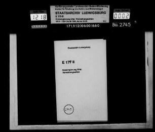 Deckung des Defizits bei der ev. Kirchenkasse und beim Armenfonds in Ravensburg sowie bei den Kirchenpflegen in Schlier und Vogt