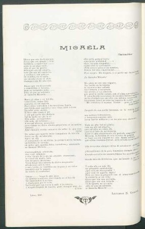 Micaela : (Imitación)