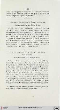 Les bustes de Gerbier au Palais de Justice