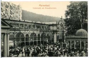 Marienbad. Kreuzbrunnen-Kolonnade (1888-1889) : Marienbad. Kreuzbrunnen-Kolonnade (1888-1889; H. Miksch, J. Niedzielski)