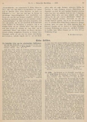51-58 Kleine Kritiken