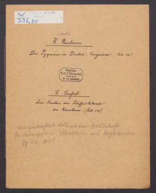 Die Pygmäen in Deutsch-Neuguinea