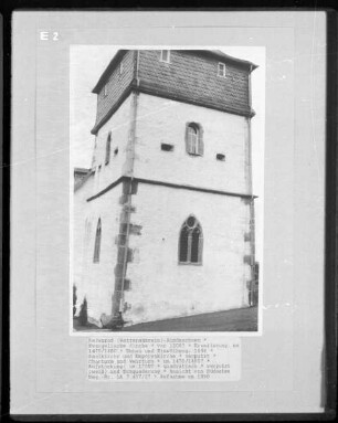 Evangelische Kirche — Chorturm Wehrturm