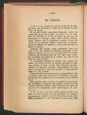 La batalla