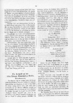 Berliner Porträts