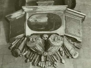 Epitaph des kursächsischen Obristwachtmeisters Carl von Heldereich (gest. 1674)