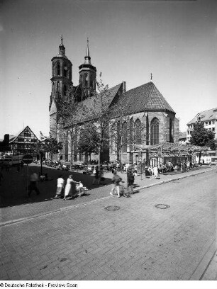 Göttingen. St.-Johannis-Kirche. Außenansicht