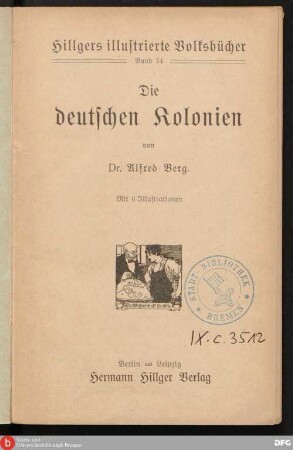 Die deutschen Kolonien