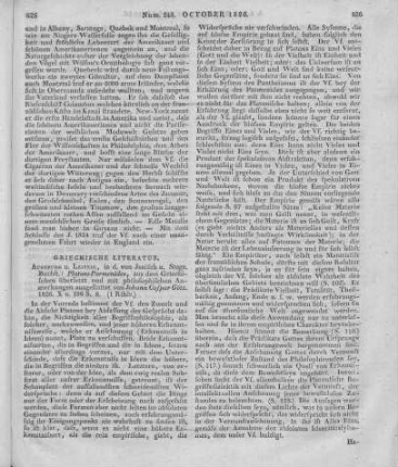 Plato: Platons Parmenides. Übersetzt und bearbeitet v. J. C. Götz. Augsburg, Leipzig: Jenisch & Stage 1826