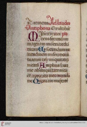 Ad Laudes