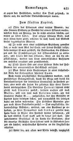 Zum fünften Kapitel