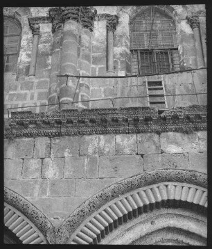 Fassade der Grabeskirche [Jerusalem]