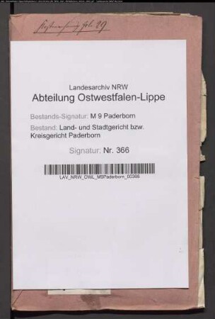 Hendel Spiegelberg, Witwe Simon Spiegelbergs zu Salzkotten