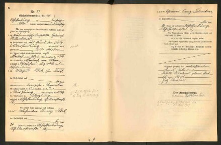 Standesamtsbuch der Stadt Aschaffenburg: Eheschließungen 252/1930 - 130/1931