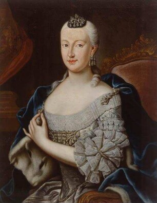 Sophie Antonia (1724-1802), Herzogin von Sachsen-Coburg-Saalfeld, Wolfenbüttel (1680-1735) und Gattin des Herzogs Ernst Friedrich von Sachsen-Coburg-Saalfeld (1724-1800)