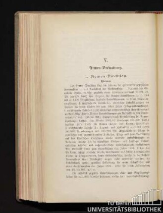 1. Armen-Direktion.