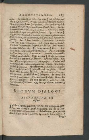 Deorvm Dialogi.