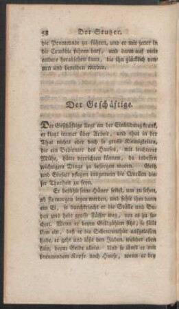 Der Geschäftige