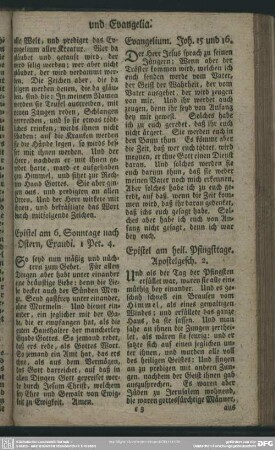 [Am heiligen Pfingsttage]