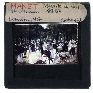Manet, Musik in den Tuilerien