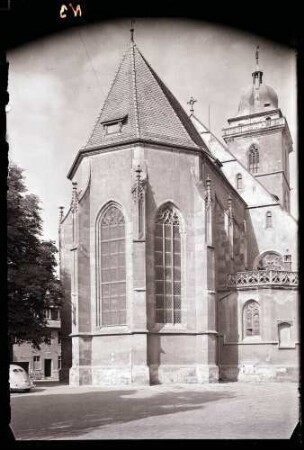 Stadtkirche; Chor außen