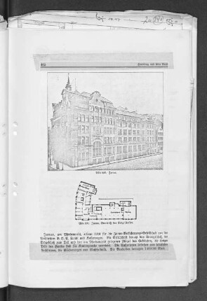 Abb. 889. Janus. Abb. 890. Janus, Grundriß des Erdgeschosses.