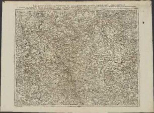 Karte 33: Carte Topographique De Westphalie Et De Quelsques Pays Voisins ...