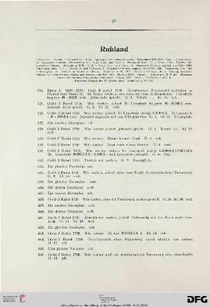 Russland (Nr. 624-769)