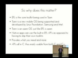 EFL Enlightenment Foundation Libraries: The toolkit for up and coming Linux mobile devices