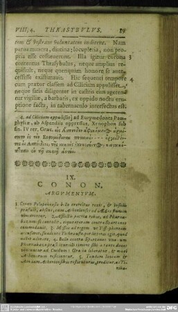 IX. Conon