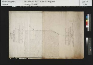 Grubenfeld von Silberne Aue Erbstolln bei Falkenberg