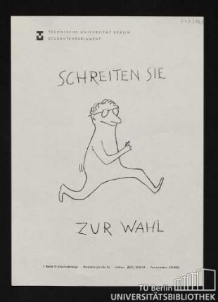 Schreiten Sie zur Wahl