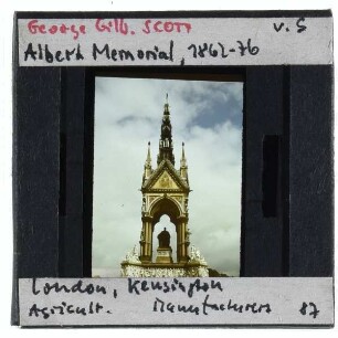 London, Kensington Gardens, Albert Memorial