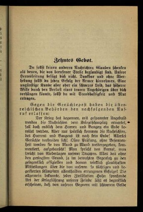 35-39, Zehntes Gebot