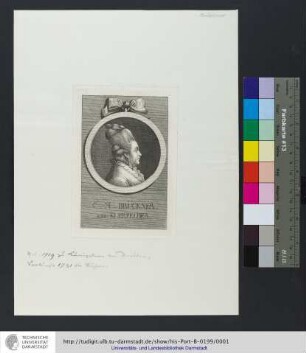 C. M. Brückner. Geb: Kleefelder / [Eberhard Siegfried Henne?]
