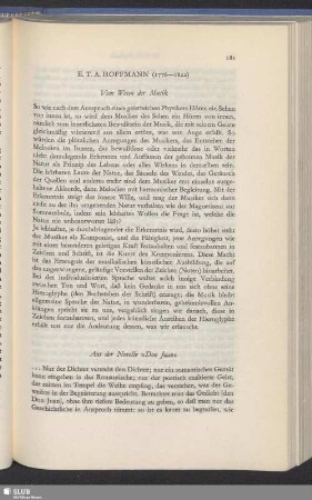 E.T.A. Hoffmann (1776–1822)