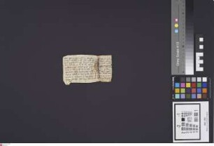 Bensheim: Attestatio Petri pastoris in Benisheim quod ecclesia Eberbacensis unum agrum dictum Paffinstucke erga Heimonem suum parochialem emerit