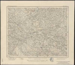 Bl. 304: Vreden, 1901 : 304 : Vreden. - Aufgenommen 1895, hrsg. 1901. - Berlin , 1901. - 1 Kt. : mehrfarb.