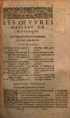 Les oeuvres morales de Plutarque, 2. (1606)