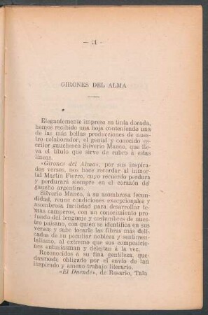 Girones del alma : "El Duende", de Rosario, Tala