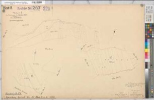 Küntrop (Neuenrade), Garbeck (Balve), Umlegung Küntrop, Bl.8 Urkarte I Garbeck Flur 6;7;12