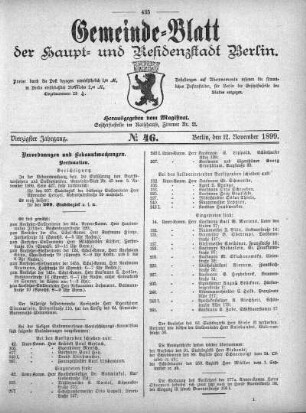 1899,46: No. 46, 12. November 1899
